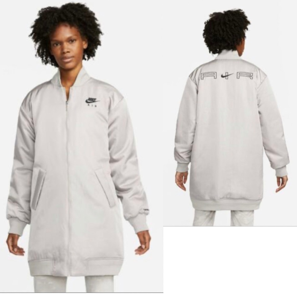 Nike Women's Air Therma-Fit Bomber Jacket Puffer Coat Gorpcore Granola girl